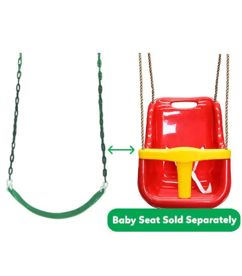 Daintree 2-in-1 Monkey Bars & Swing Set with Acrobat Bar/Trapeze - Lifespan Kids