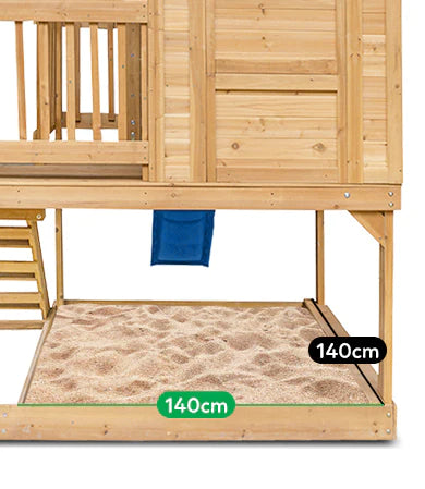 Silverton Cubby House with 1.8m Slide - Lifespan Kids