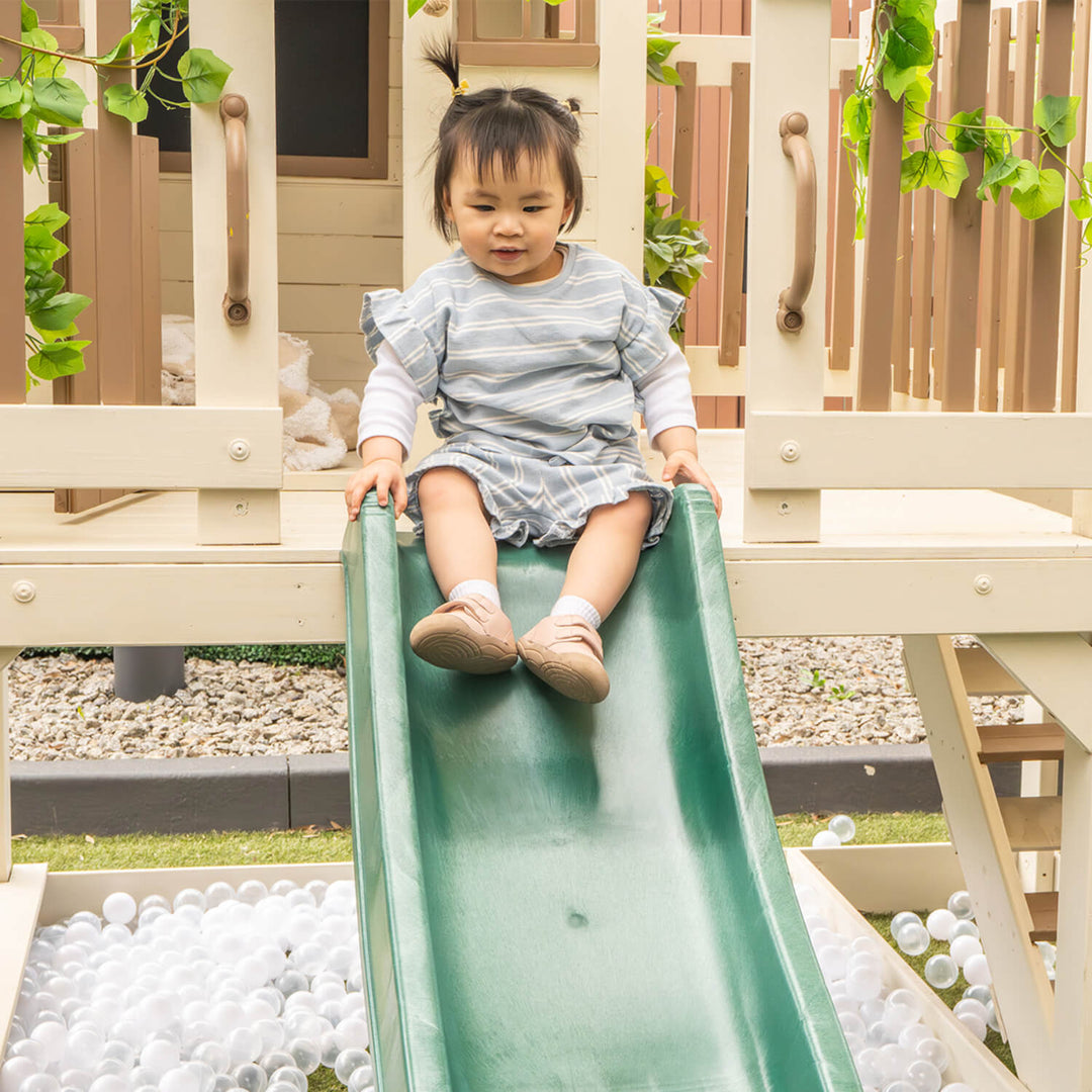 Silverton Cubby House with 1.8m Slide - Lifespan Kids