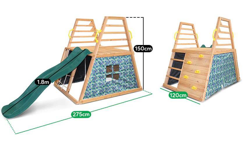 Cooper Climb & Slide with 1.8m Slide - Lifespan Kids