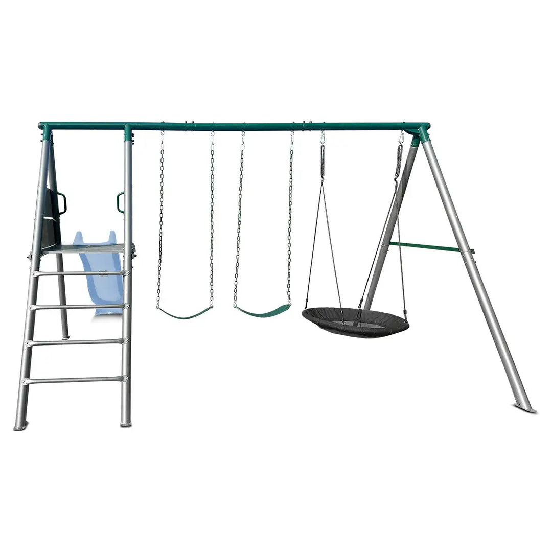 Europa Commercial Steel Swing Set - Lifespan Kids