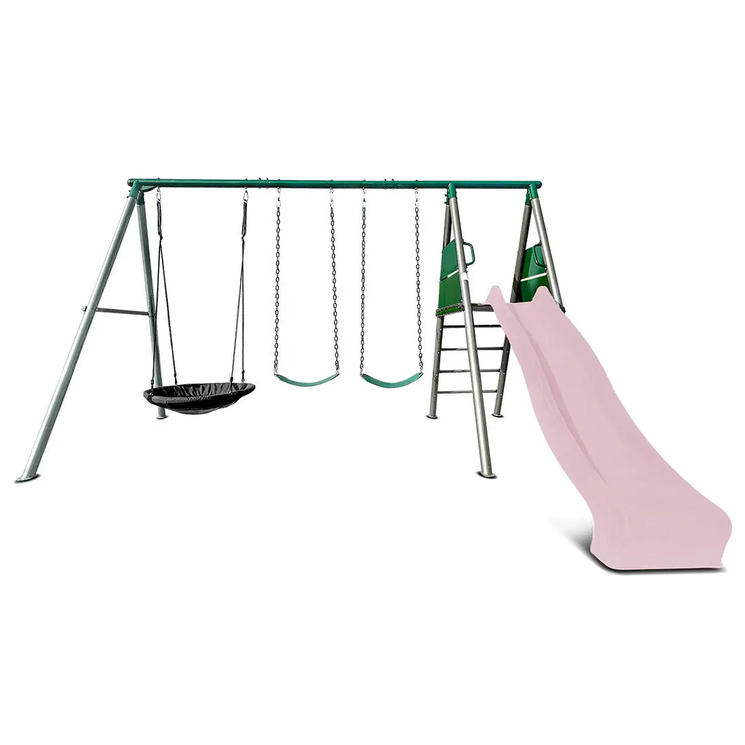 Europa Commercial Steel Swing Set - Lifespan Kids