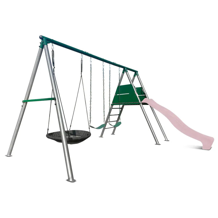 Europa Commercial Steel Swing Set - Lifespan Kids