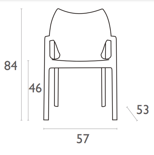 Siesta Diva Arm Chair