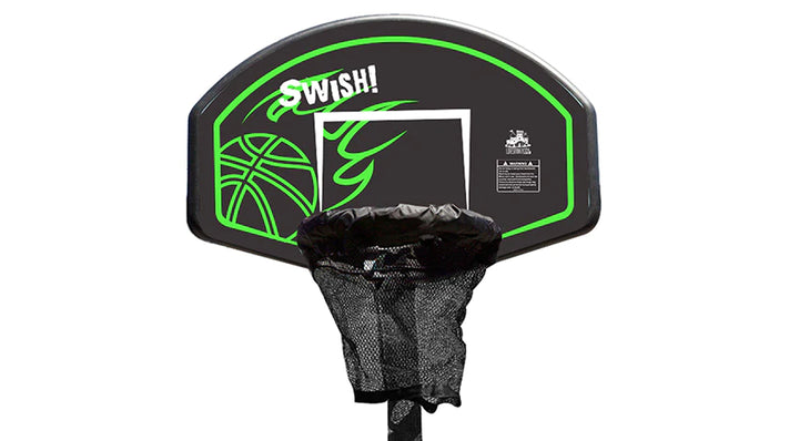 Hurley 2 Metal Swing Set with Slippery Slide & Hoop - Lifespan Kids