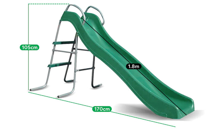Lynx Metal Swing Set with Slide - Lifespan Kids
