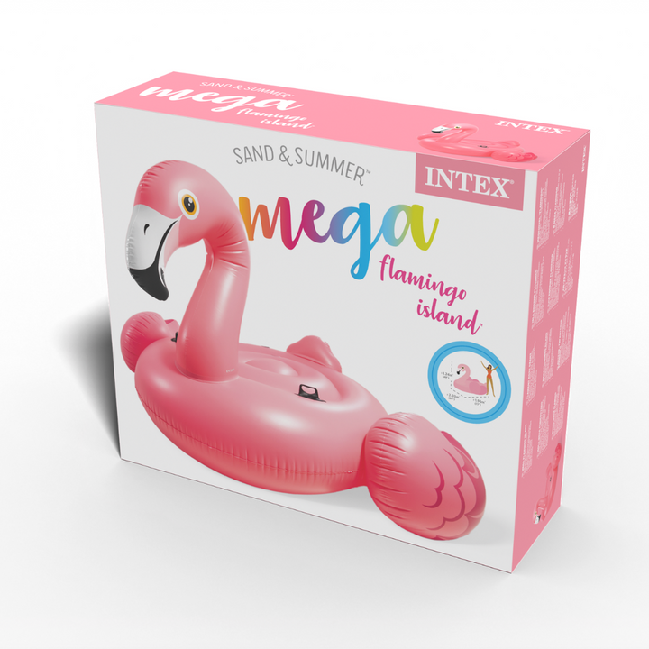 Intex Mega Flamingo Inflatable Pool Island Float