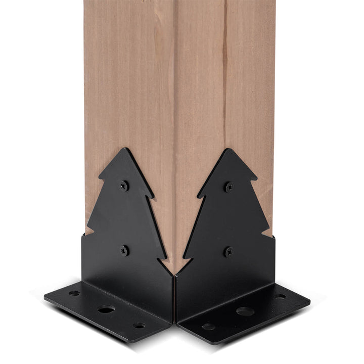 Maryborough 3.6m x 3m Timber & Steel Double Hip Roof Gazebo - Yardtopia