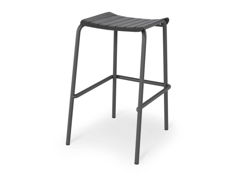 Roku Outdoor Backless Bar Stool