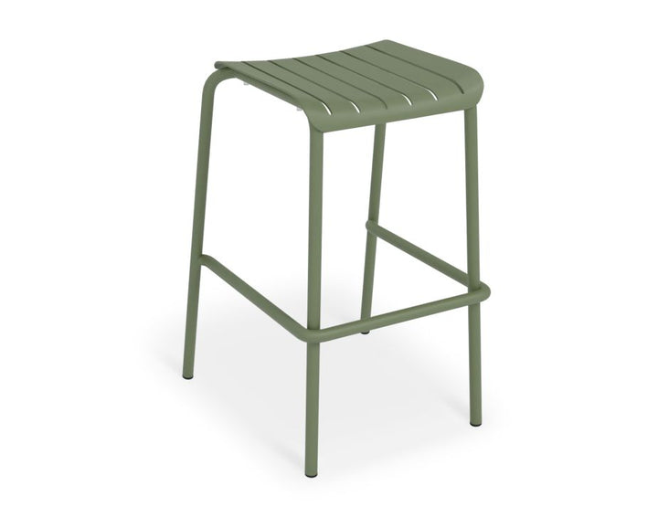 Roku Outdoor Backless Bar Stool
