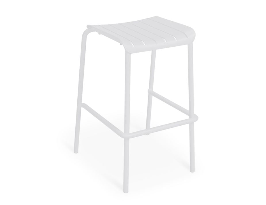 Roku Outdoor Backless Bar Stool