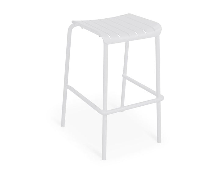 Roku Outdoor Backless Bar Stool