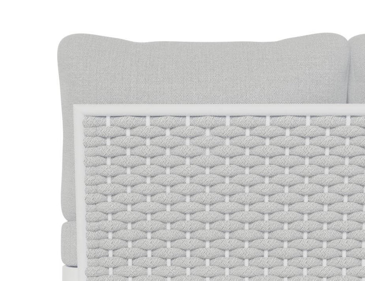 Siano Modular Left Arm 2 Seater - Outdoor - White