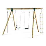 Plum Gibbon Wooden Swing Set