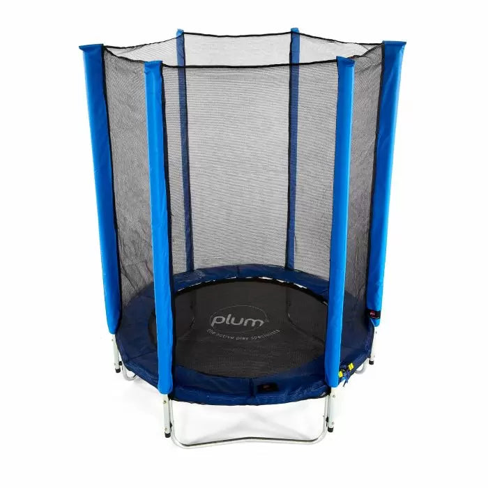 Plum 4Ft Junior Springsafe Trampoline & Enclosure - Blue