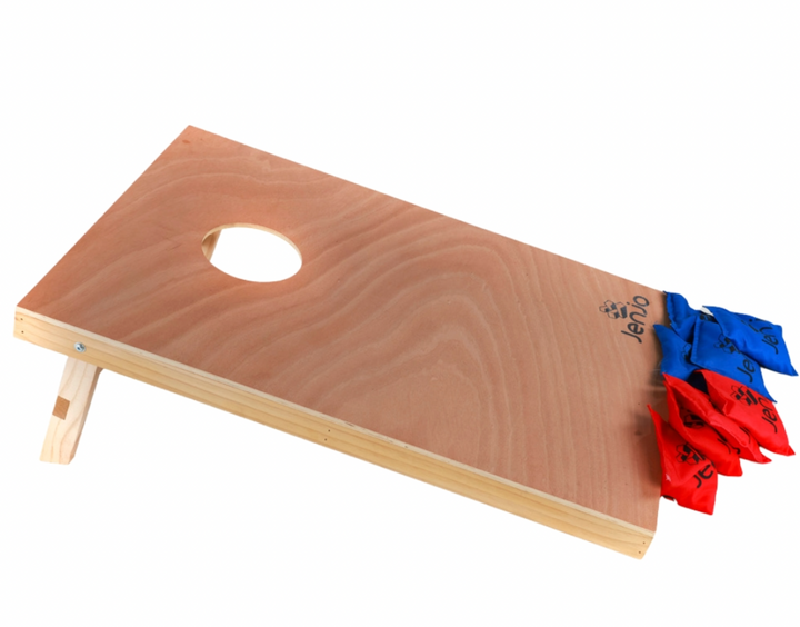 Cornhole Standard Single Game & Bean Bag Toss Board