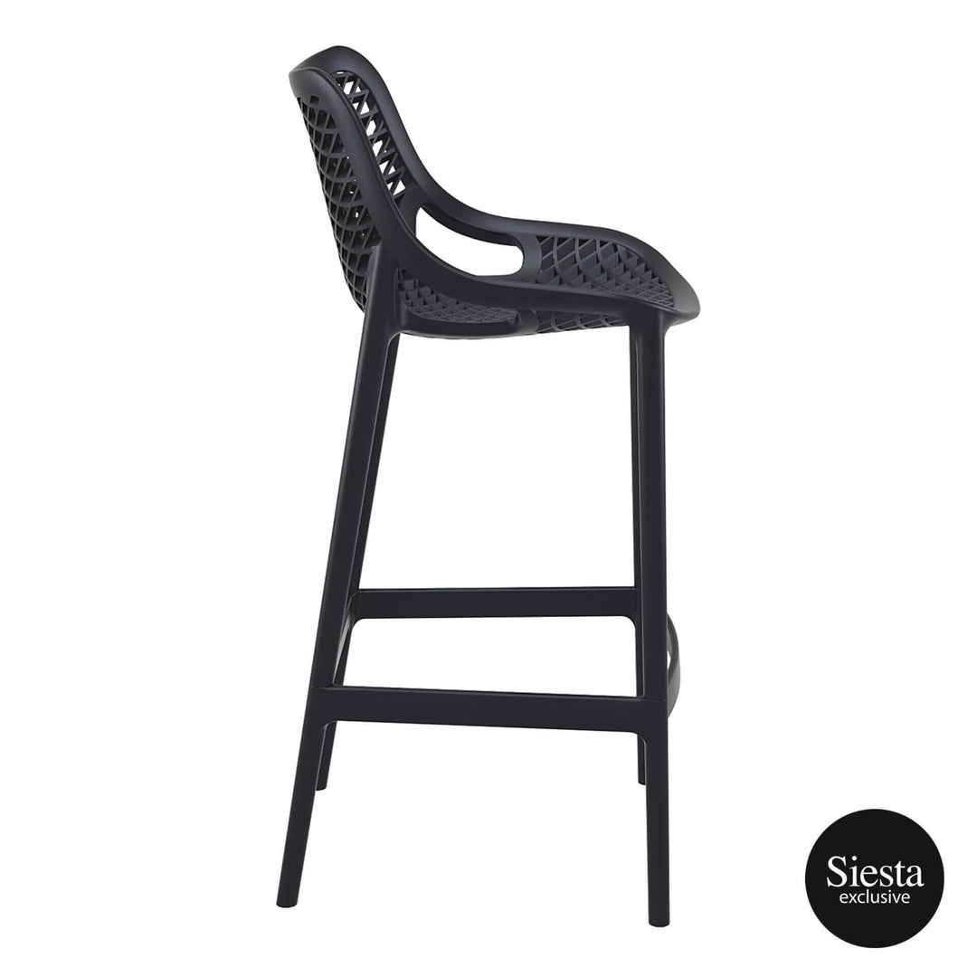 Vegas Bar Table & Air Barstool 75 4 Seat Package