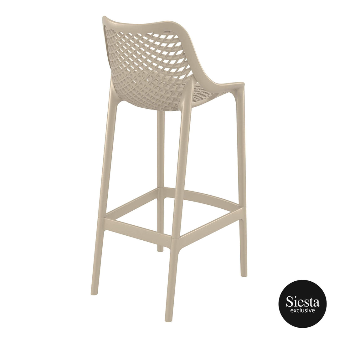 Vegas Bar Table & Air Barstool 75 4 Seat Package