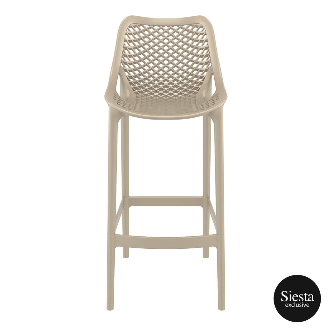 Vegas Bar Table & Air Barstool 75 4 Seat Package