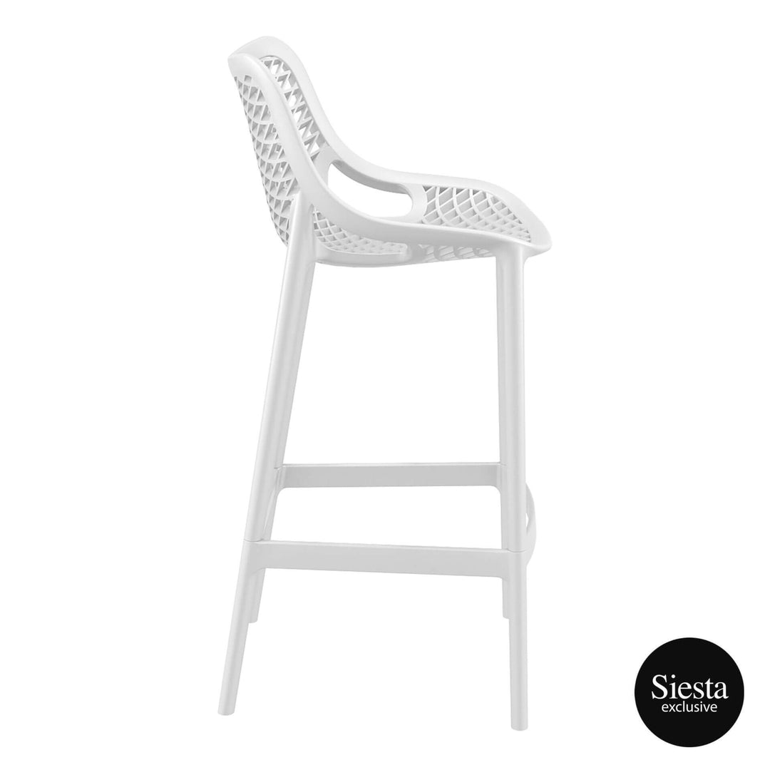 Vegas Bar Table & Air Barstool 75 4 Seat Package