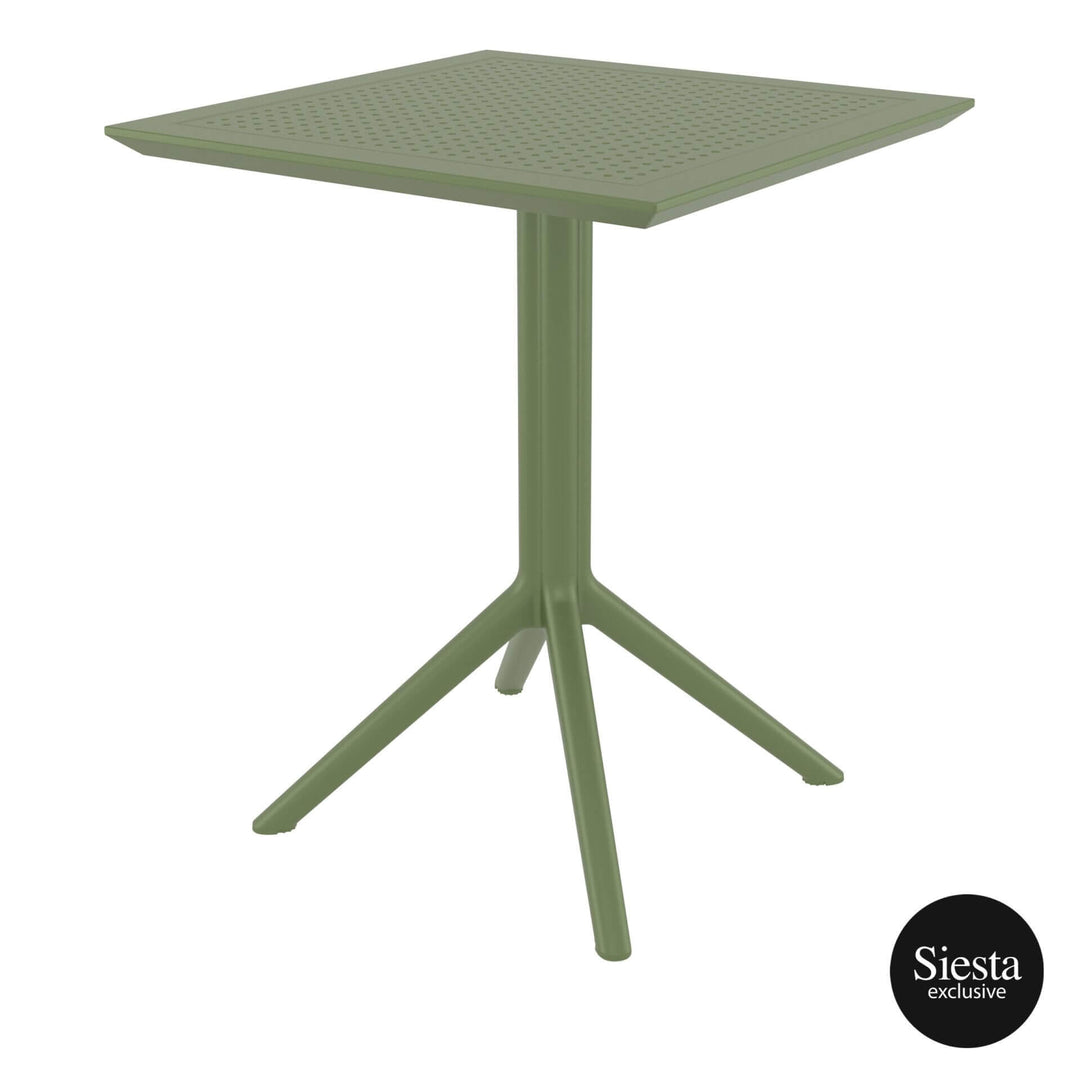 Siesta Sky Folding Table 60 & Air Chair - 3 Piece Package