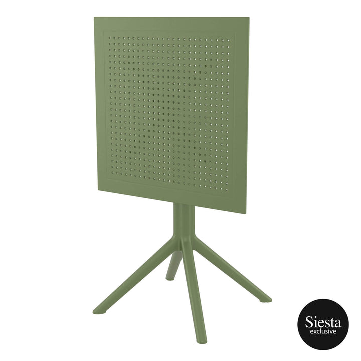 Siesta Sky Folding Table 60 & Air Chair - 3 Piece Package