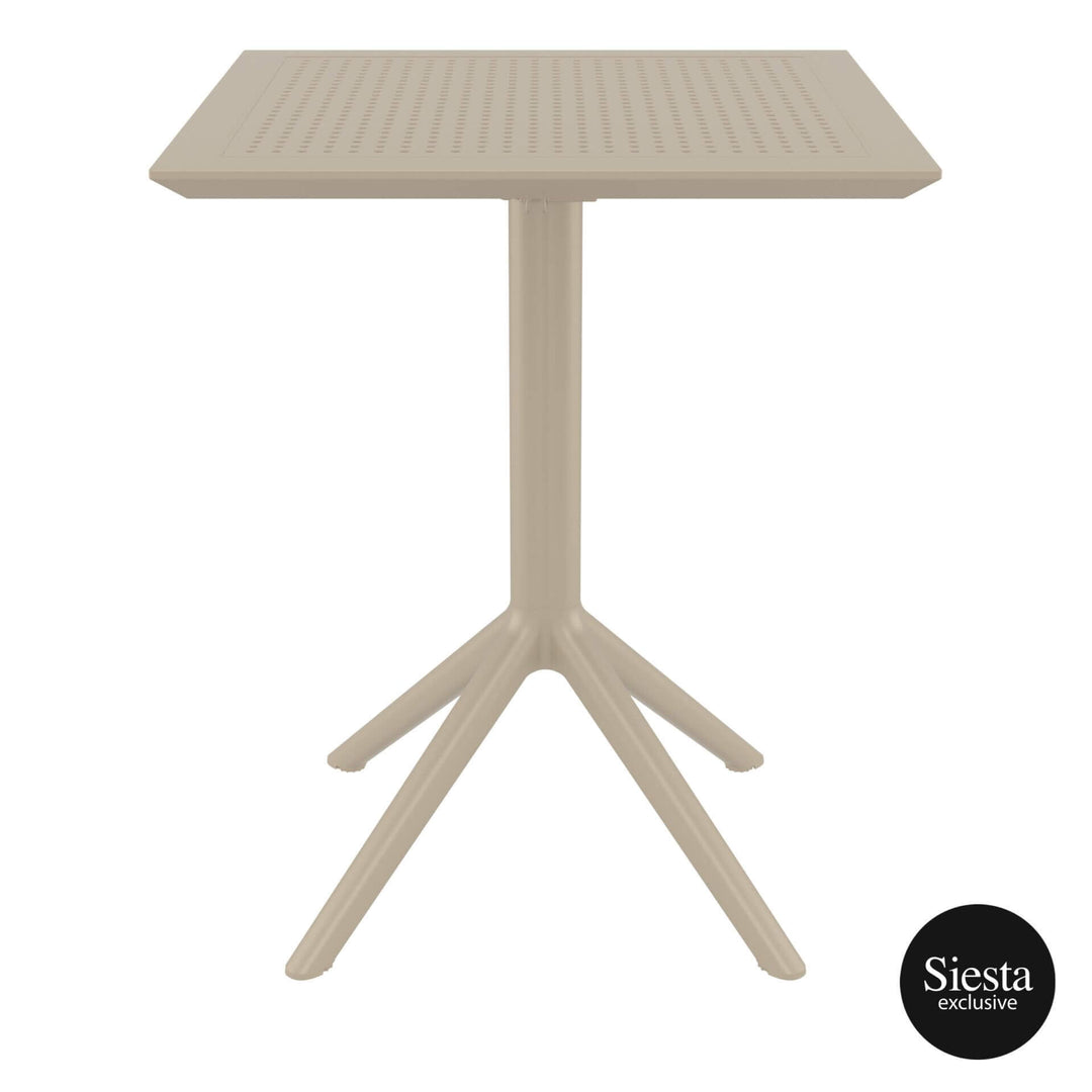 Siesta Sky Folding Table 60 & Air Chair - 3 Piece Package
