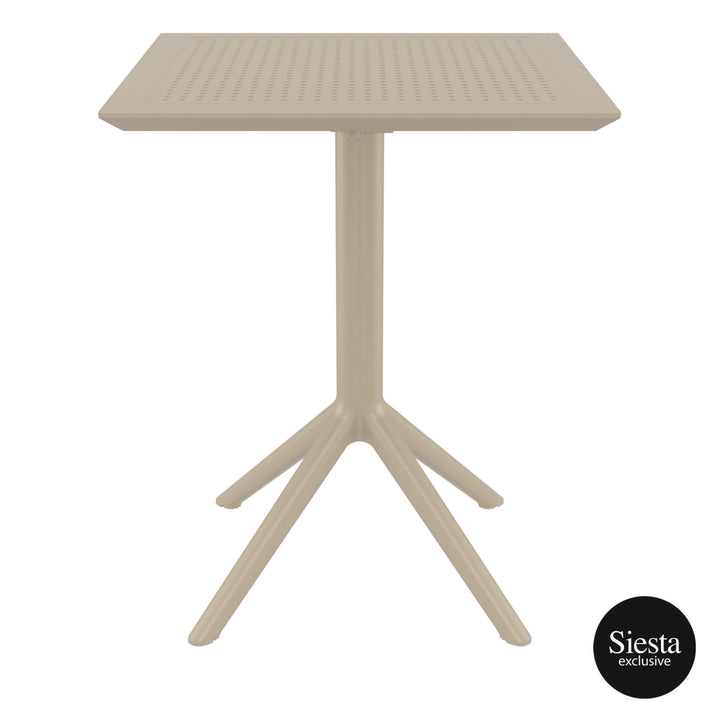 Siesta Sky Folding Table 60 & Air Chair - 3 Piece Package