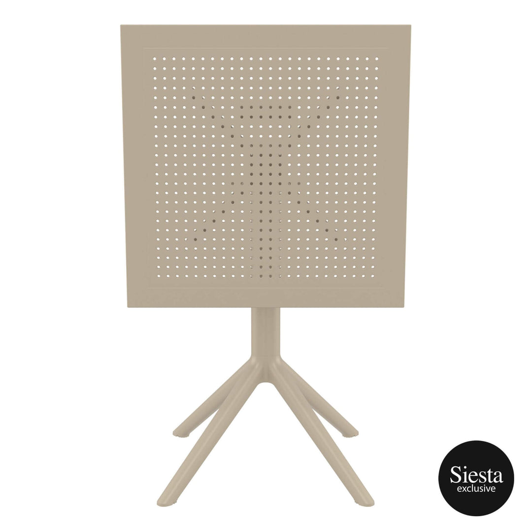 Siesta Sky Folding Table 60 & Air Chair - 3 Piece Package