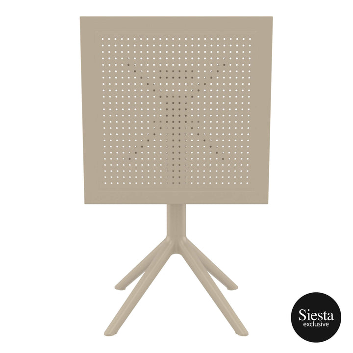 Siesta Sky Folding Table 60 & Air Chair - 3 Piece Package