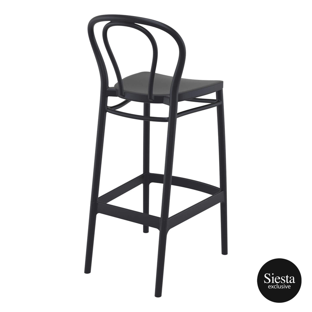 Vegas Bar Table & Victor Barstool 75 4 Seat Package