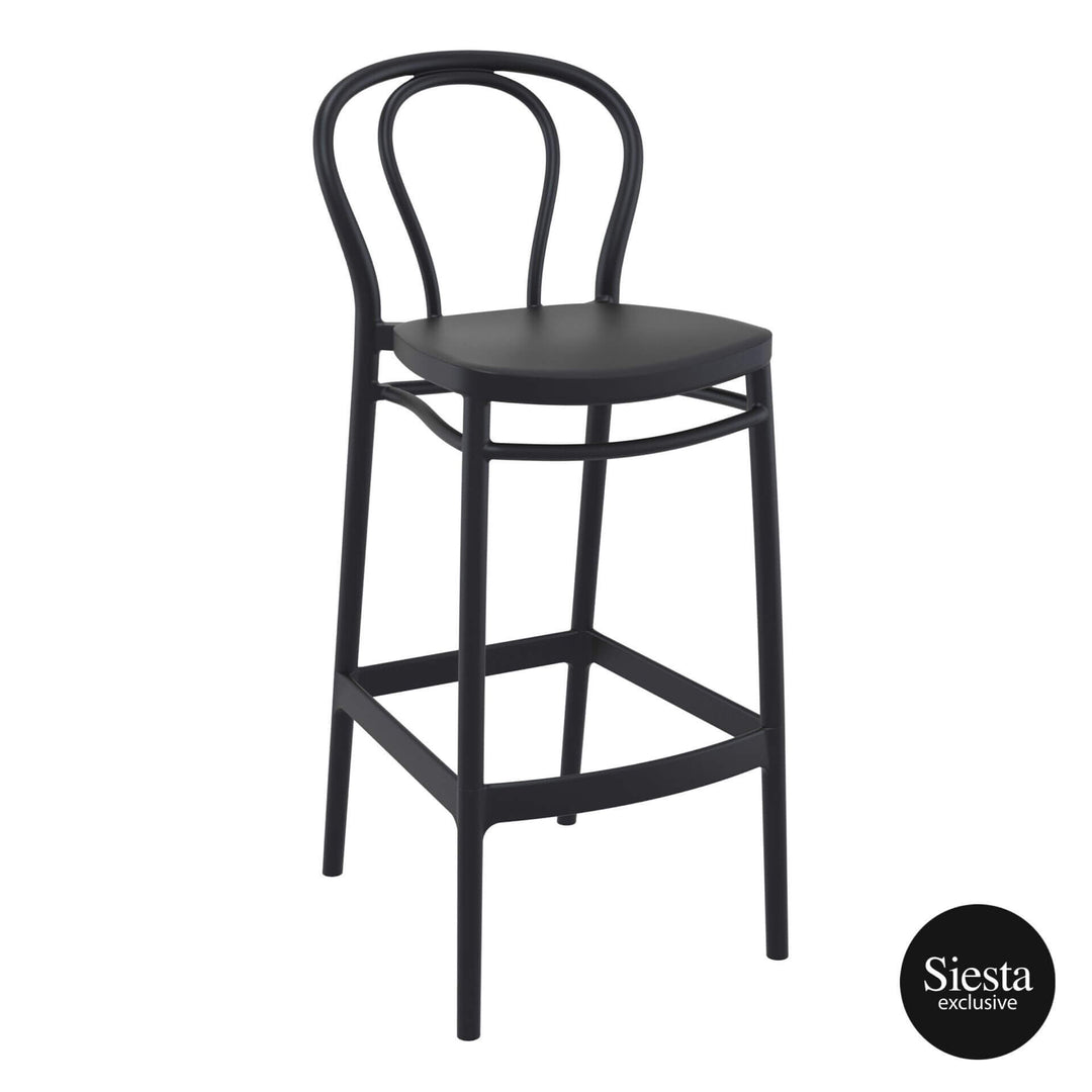 Vegas Bar Table & Victor Barstool 75 4 Seat Package