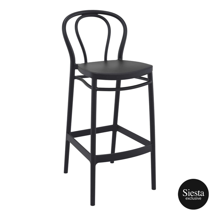 Vegas Bar Table & Victor Barstool 75 4 Seat Package