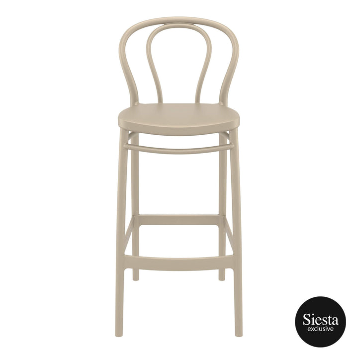 Vegas Bar Table & Victor Barstool 75 4 Seat Package