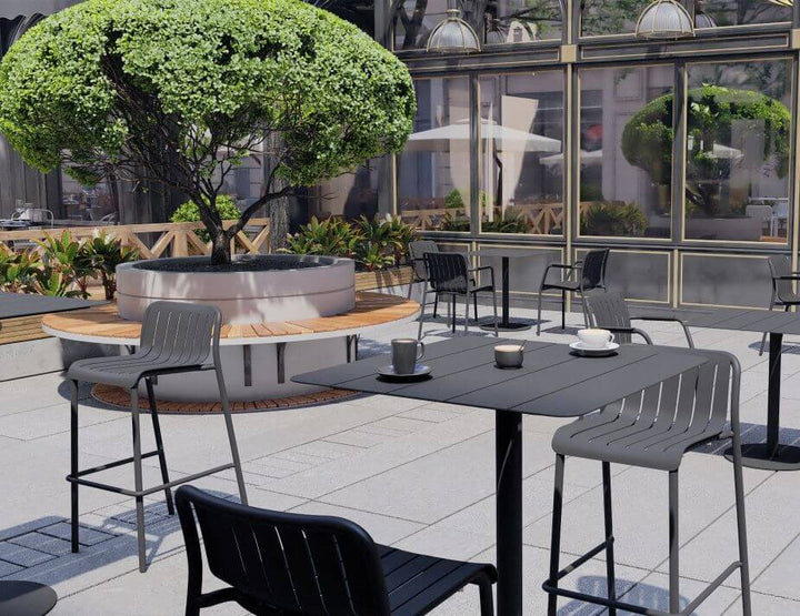 Roku Outdoor Bar Stool