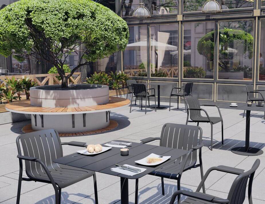 Roku Cafe Table Outdoor