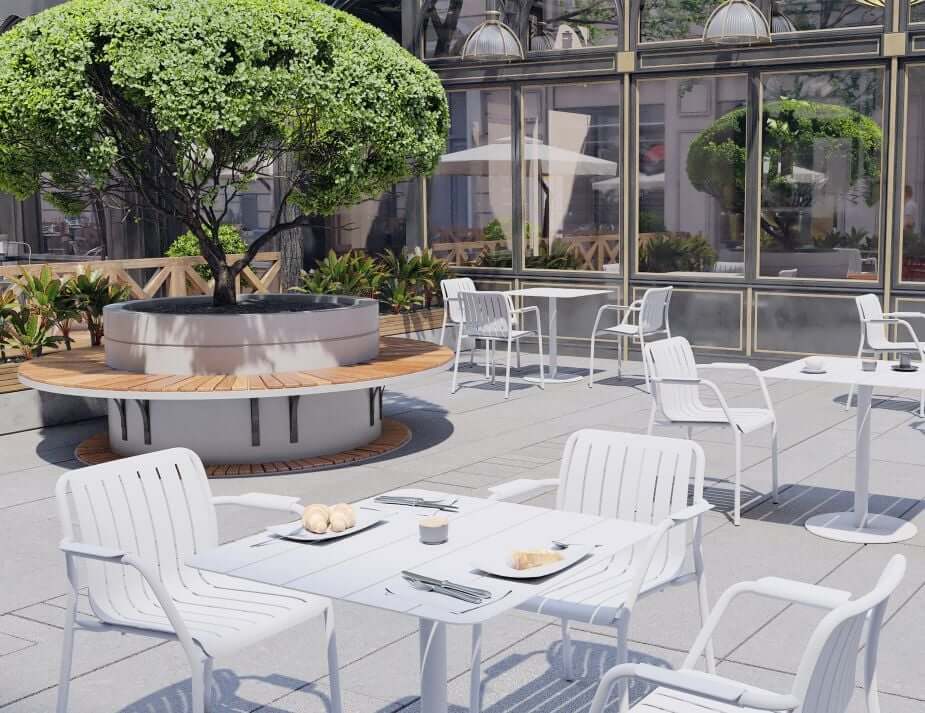 Roku Cafe Table Outdoor