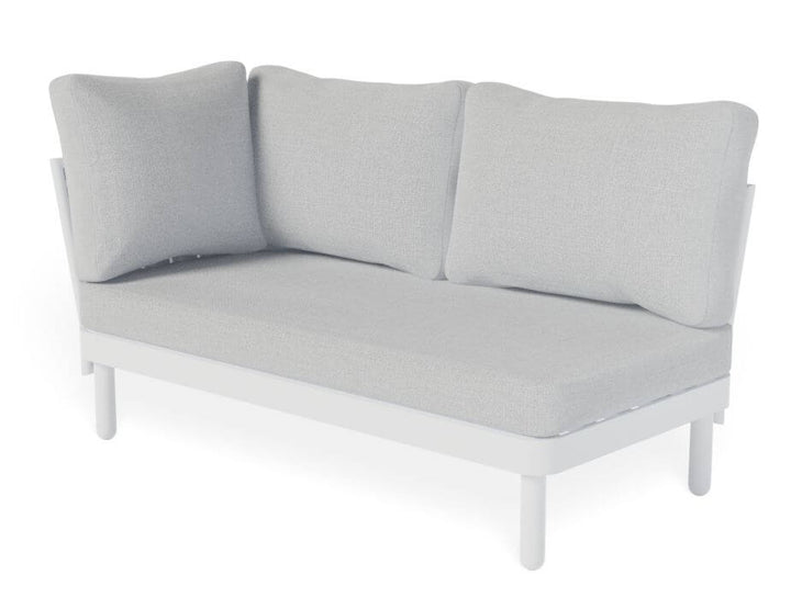 Siano Modular Left Arm 2 Seater - Outdoor - White