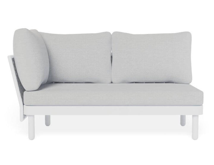 Siano Modular Left Arm 2 Seater - Outdoor - White