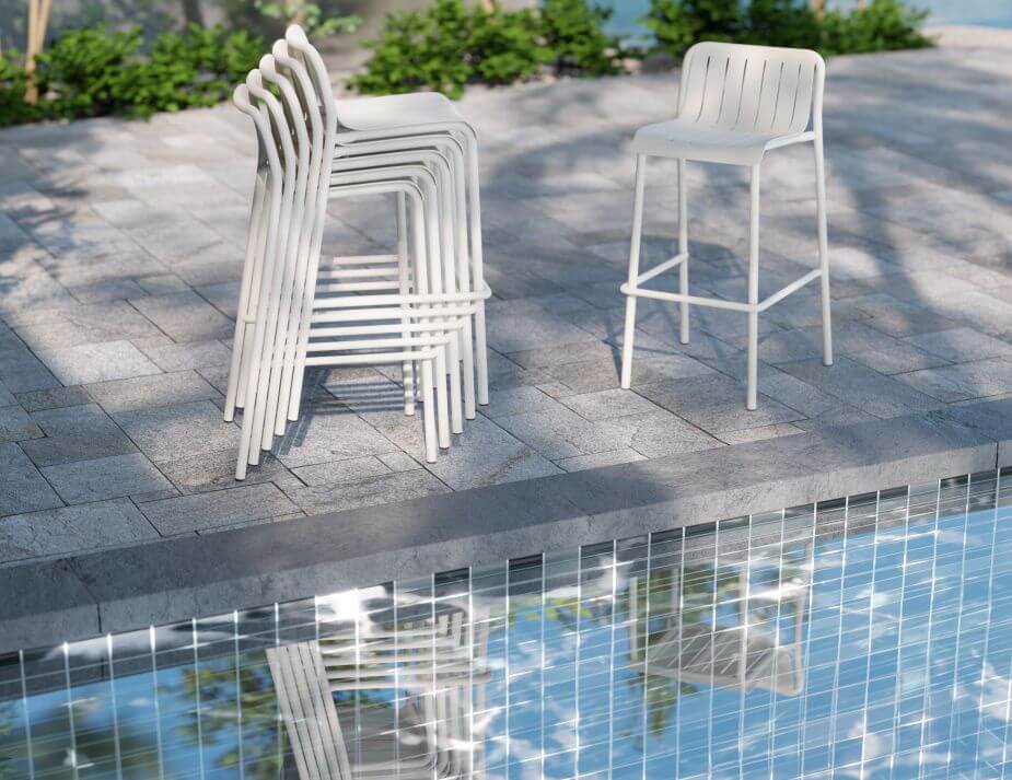 Roku Outdoor Bar Stool