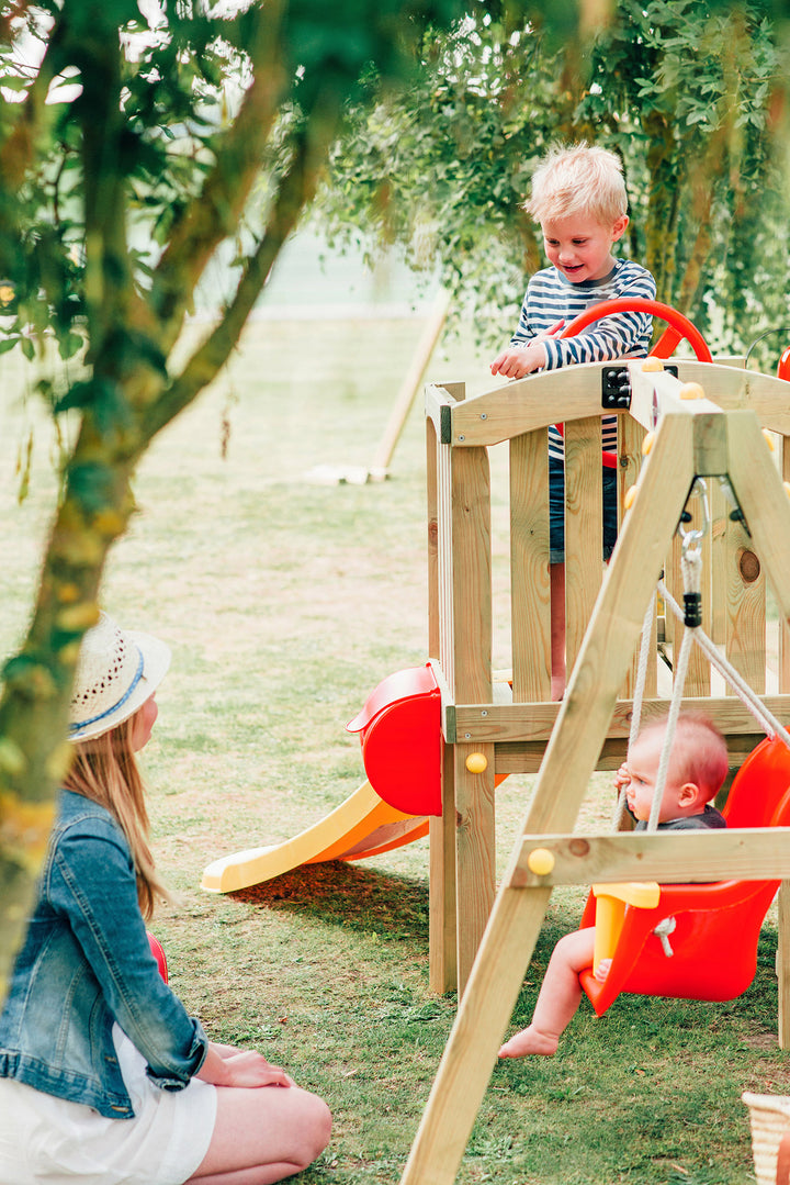 Plum Toddler Tower Play Centre - The  Best Backyard