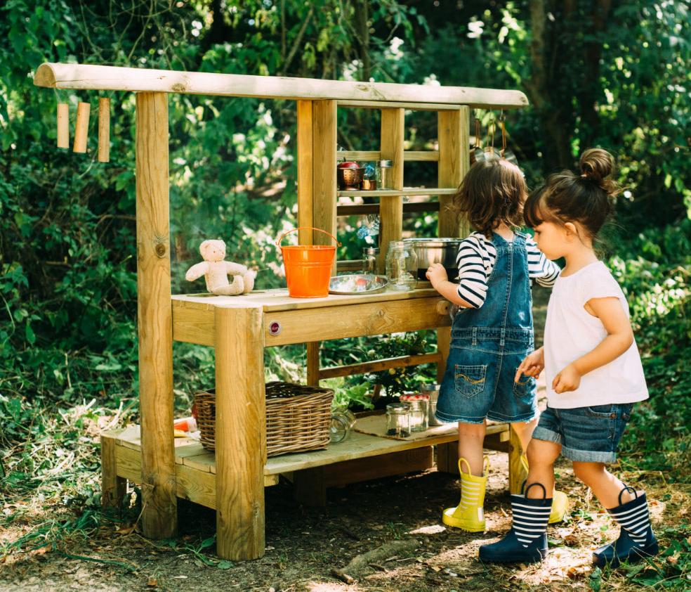 Plum Discovery Mud Pie Kitchen - The  Best Backyard