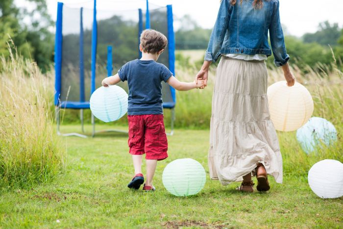 Plum 6ft Junior Trampoline - Blue