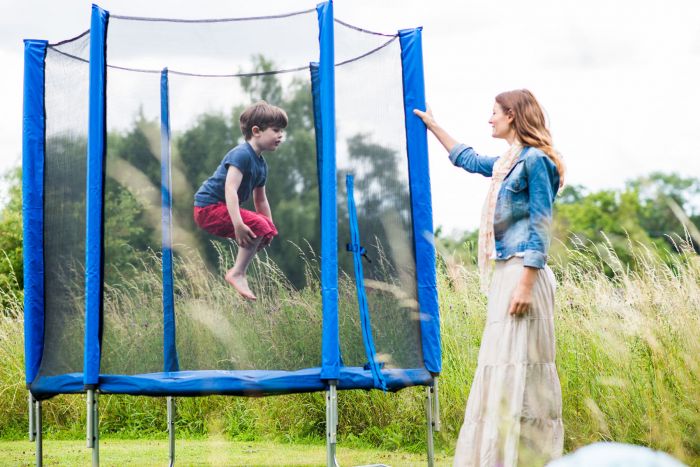 Plum 6ft Junior Trampoline - Blue