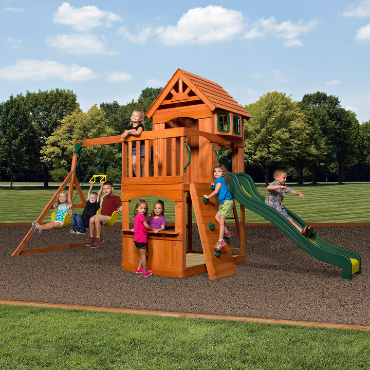 Backyard Discovery Atlantis Swing & Play Set