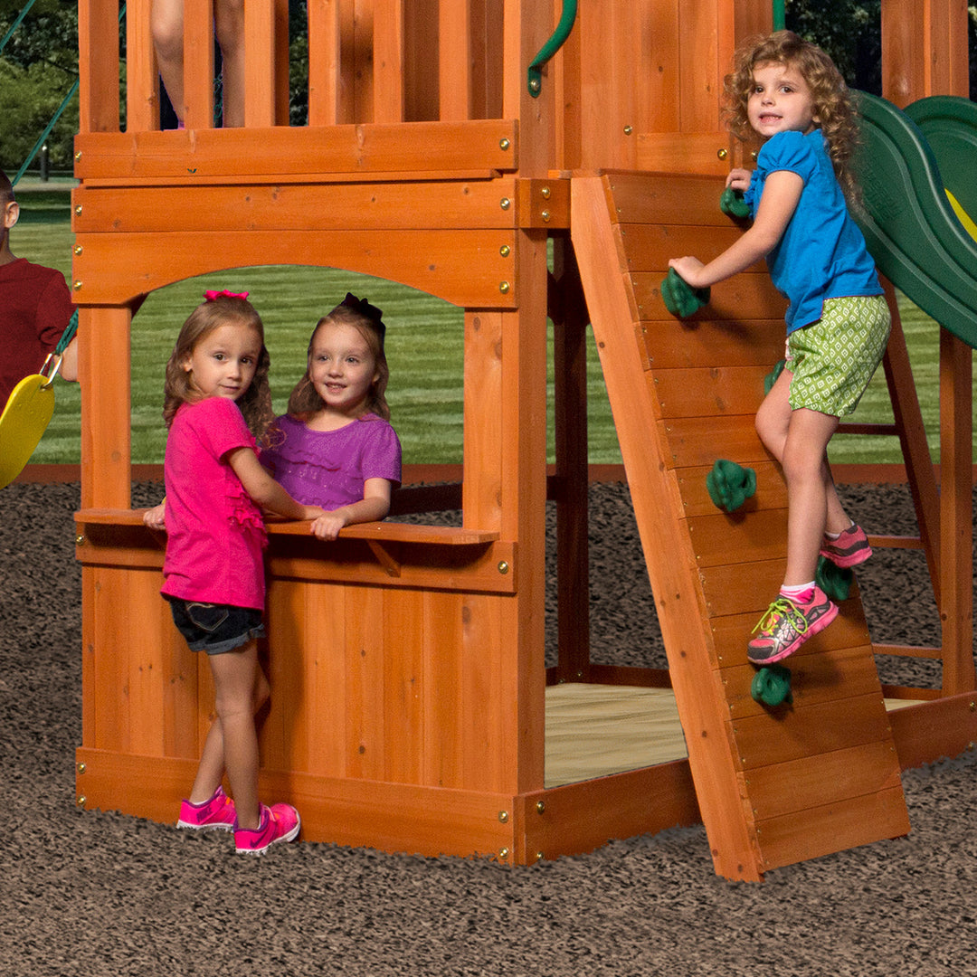 Backyard Discovery Atlantis Swing & Play Set