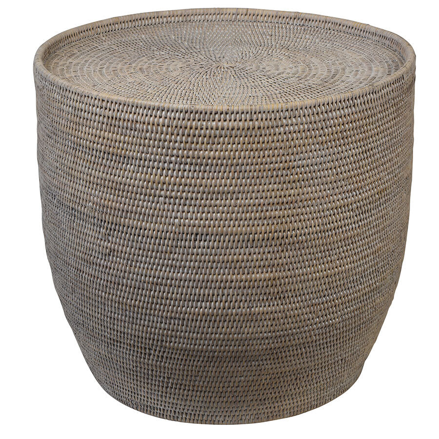 Verandah Drum Side Table - The Best Backyard