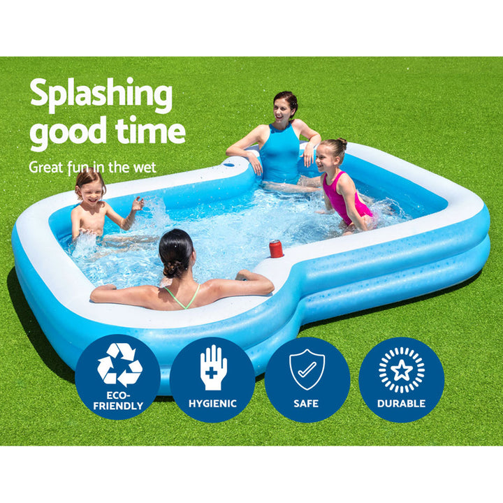 Bestway Inflatable Rectangular Kids / Family Pool - 3m
