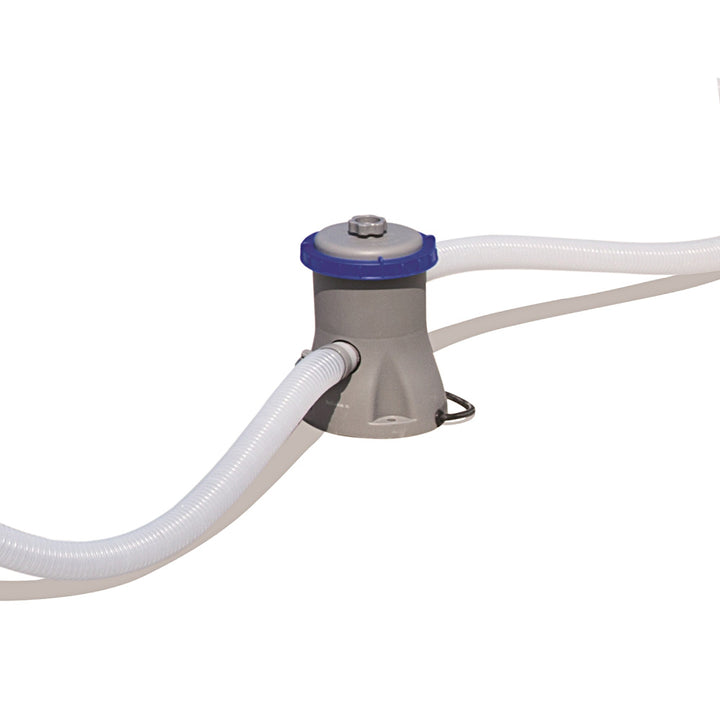 Bestway Above Ground Steel-Frame Swimming Pool - Rectangular (with Filter & Pump)