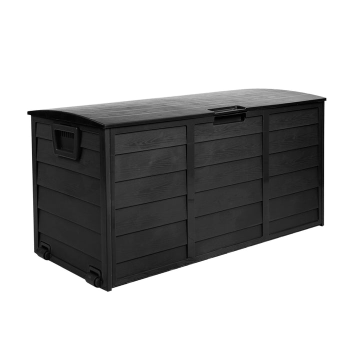 290L Outdoor Storage Box (Lockable) - Black